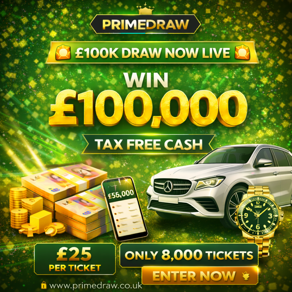 £100,000 Tax Free Cash Giveaway