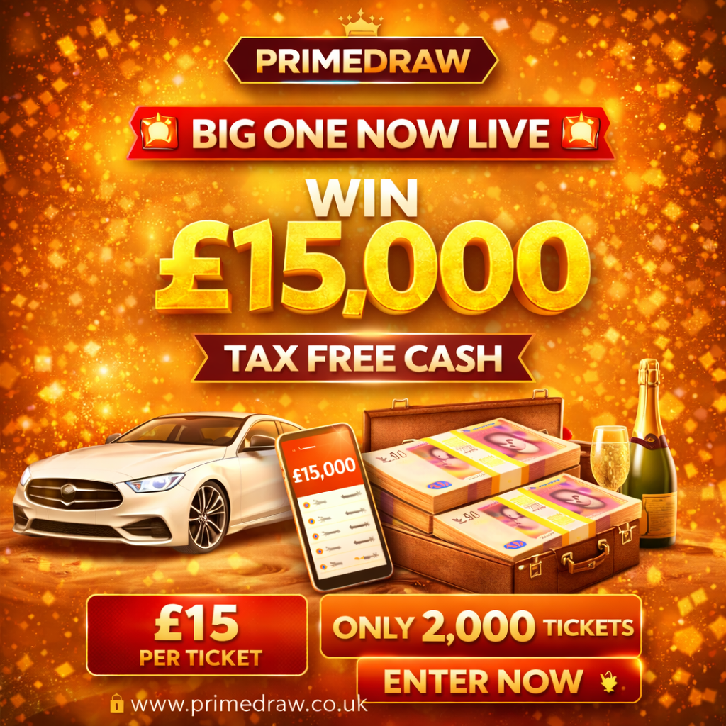 £15,000 Tax Free Cash Giveaway
