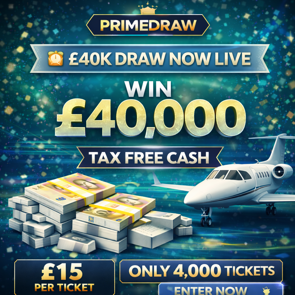 £40,000 Tax Free Cash Giveaway