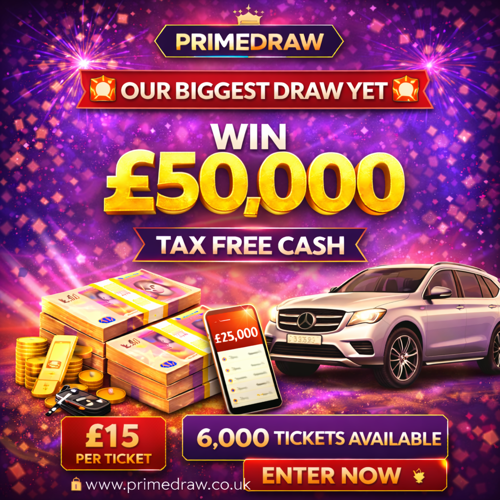 £50,000 Tax Free Cash Giveaway