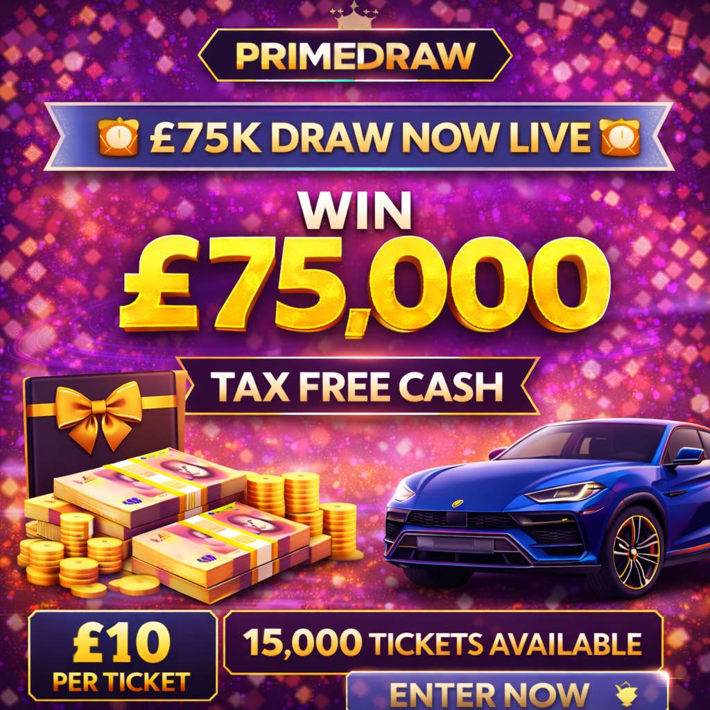 £75,000 Tax Free Cash Giveaway