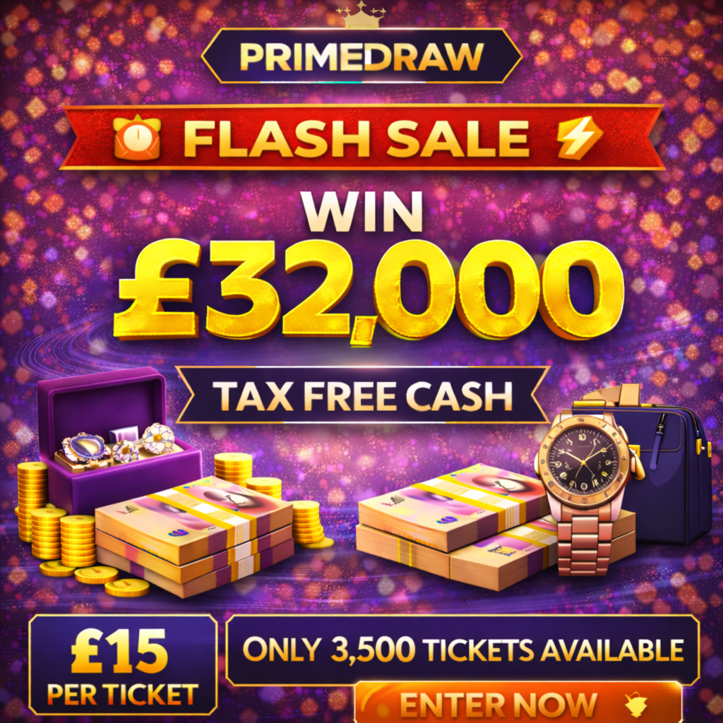 £32,000 Tax Free Cash Giveaway