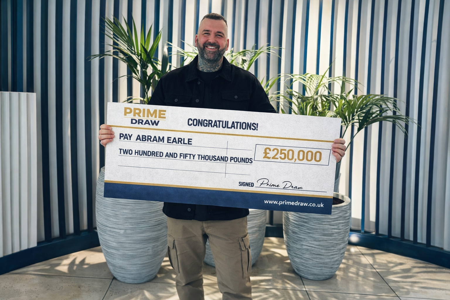 £250,000 Tax Free Cash Giveaway